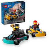 LEGO City 60400 Gokarter och racerförare