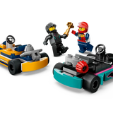 LEGO City 60400 Gokarter och racerförare