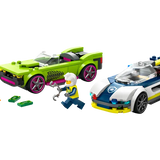 LEGO City 60415 Jakt med polisbil och muskelbil