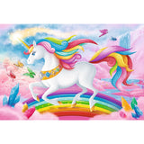 100 bitars Pussel Unicorn