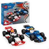 LEGO City 60464 F1 Williams Racing & Haas F1 racerbilar