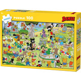 Barnpussel Bamse 100 bitar