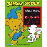 Lärobok Bamses skola, Måla + Räkna