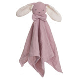 Diinglisar snuttefilt kanin muslin rosa